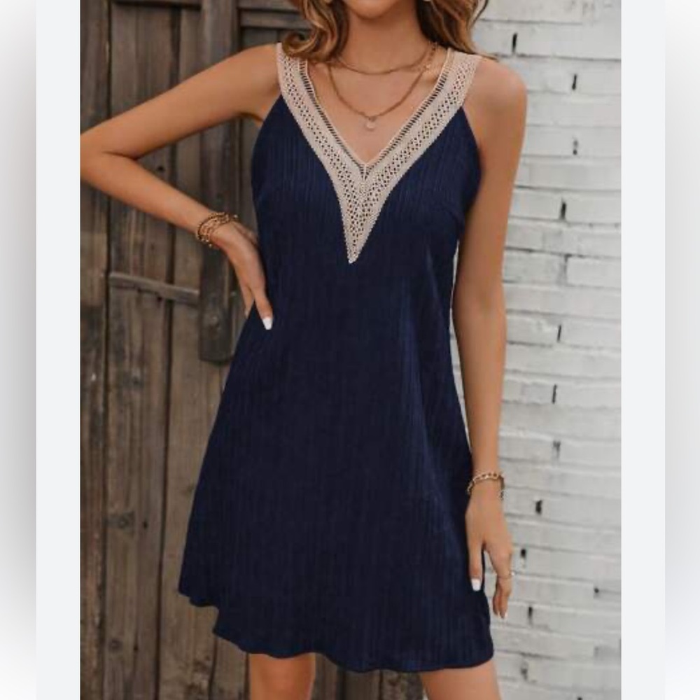 Blue Mini dress--SALE Today!! - Picture 9 of 10